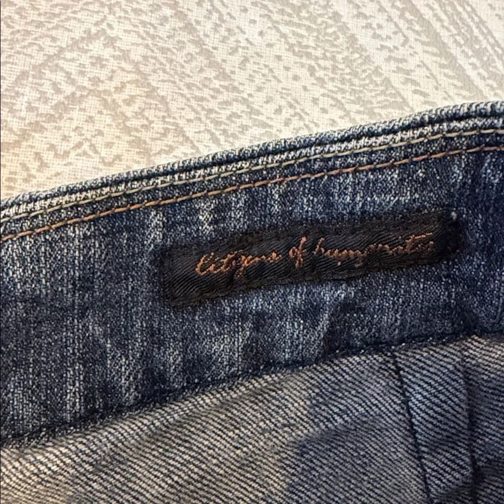 Citizens of Humanity Low Waist Full Leg #097 Jeans Size 28 Dark Blue